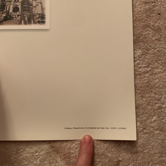 NWT Vintage Building A Dream Print by Walt Disney - Picture 3 of 9